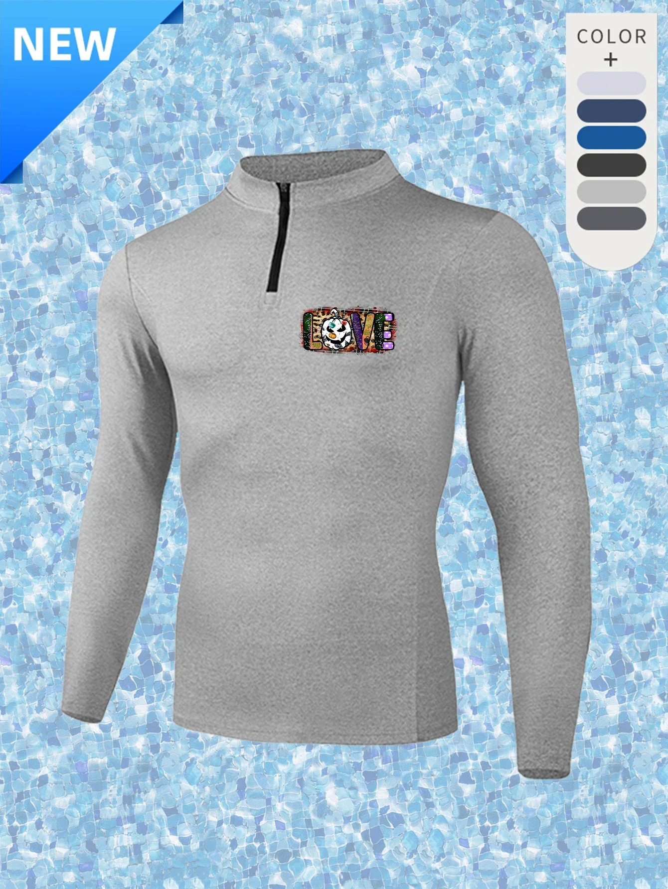 Shaping long-sleeved top, Halloween compression sports T-shirt, daily gym running, super elastic and comfortable
