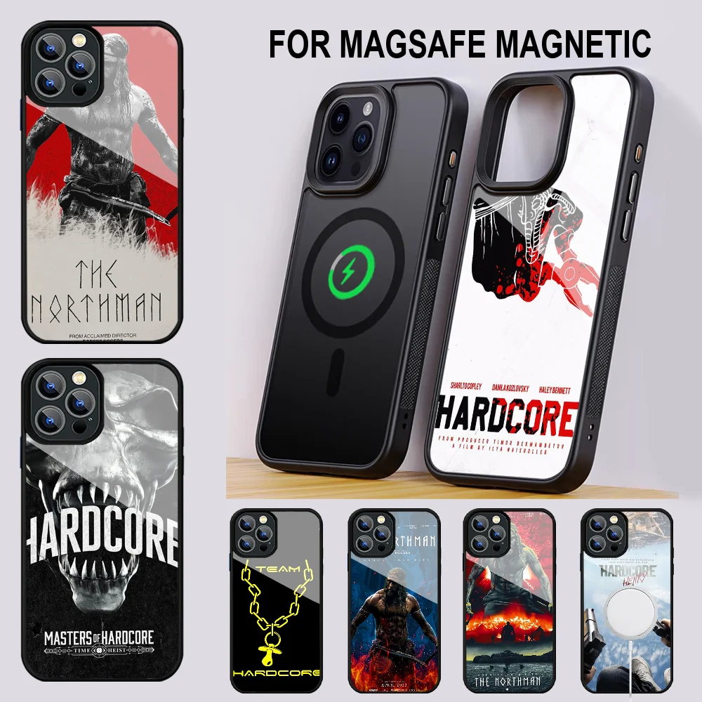 

FLIM Hardcore Henry Phone Case For IPhone 16 15 14 13 Pro Max 11 12 Mini Alex Mirror For Magsafe Wireless Charging Cover