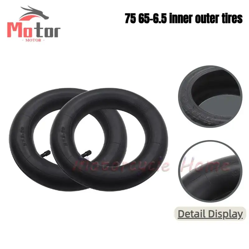 

75/65-6.5 Inner Tube Outer Tire Combo Improved Off-Road Anti-Slip Design for Ninebot Balance & Electric Scooters