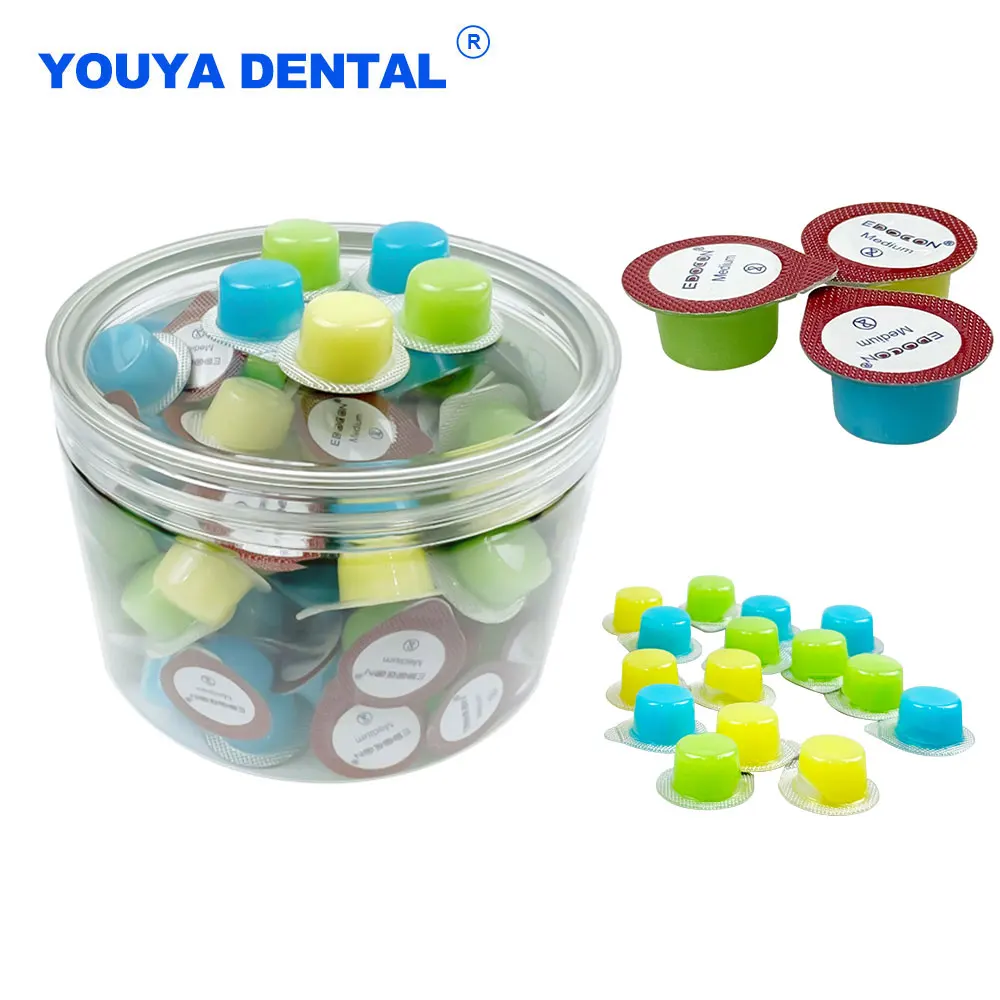 100 stücke Dental Zahn Polieren Paste Paste Fleck Entferner Polnischen Grit Mint Geschmack Zahnmedizin Labor Polnischen Materialien Mundpflege Hygiene