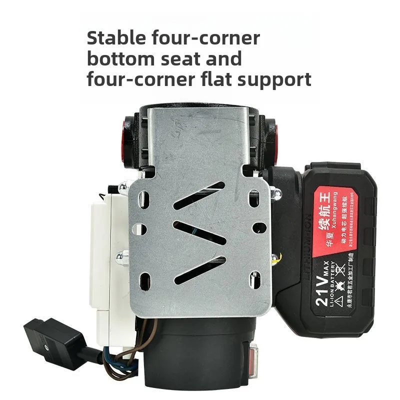 

Dual Power Supply Remote Control Oil Pump 24V Lithium Battery Electric Oil Pump DC Self-priming Pump Pumping Liquid