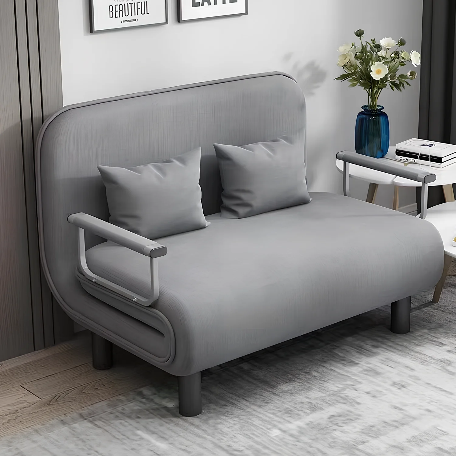 Obrázek 5: Skládací postel nap postel líný židle pohodlné spací cots po jednom postel přenosné úřad oběd bryčka aula židle 100*190cm