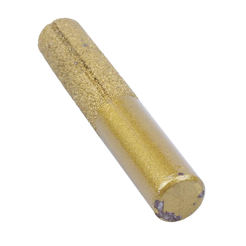 

Y50A-3X Gold 13Mm Dia Diamond Profile Straight Router Bit For Marble