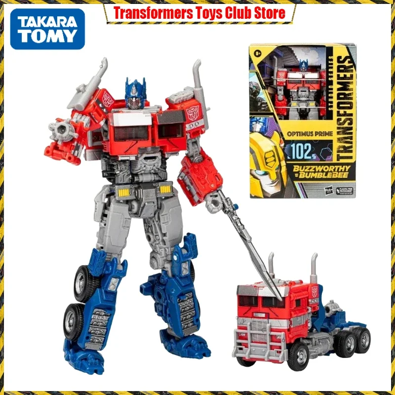 In Stock TakaraTomy Transformers Buzzworthy Bumblebee Studio Series SS-102BB Optimus Prime Voyager Class Figure Action Toys Gift