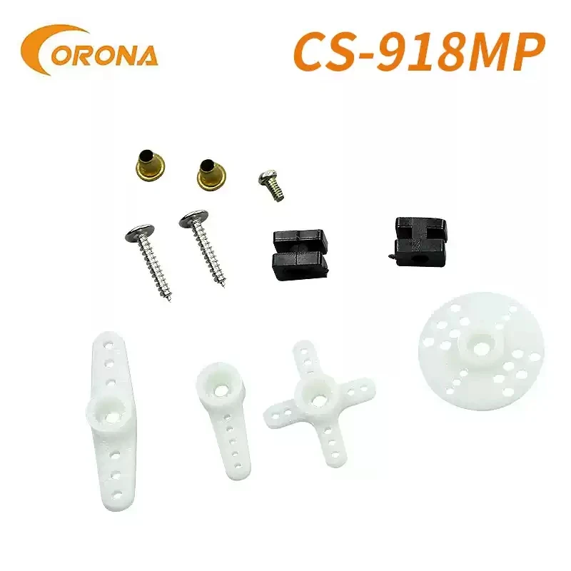 4PCS Corona CS918MP RC Servo 9g Kunststoffgetriebe Analogservo 1,8kg.cm Drehmoment für RC Flugzeug Starrflügler Hubschrauber Flugzeug Roboter – Detail 5