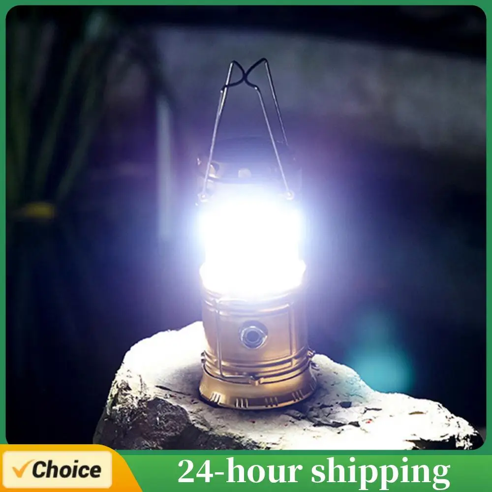 Rechargeable Camping Flashlight Portable Tent Light Outdoor Camping Emergency Light USB Rechargeable LED Night Light Lantern