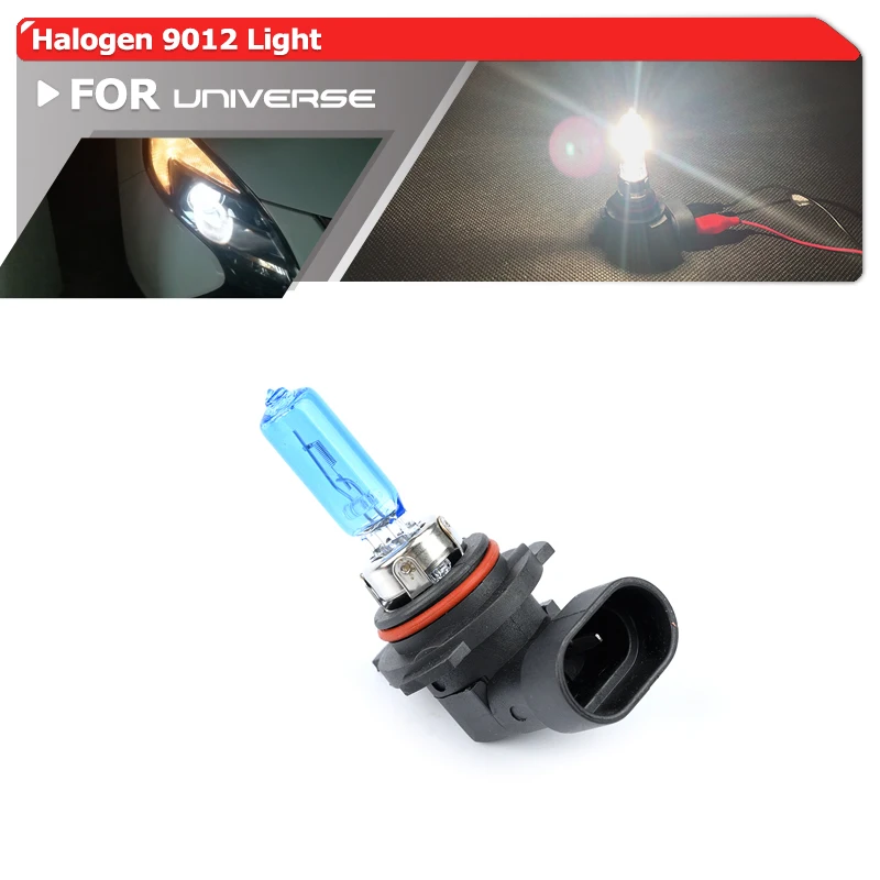 1 STÜCK HIR2 9012 Halogenlampen Xenon Weiß 55 W 6500 K Direct Fit 9012 9012LL HIR2 PX22d Ersetzen Sie die Glühbirnenlampe für GMC Sierra