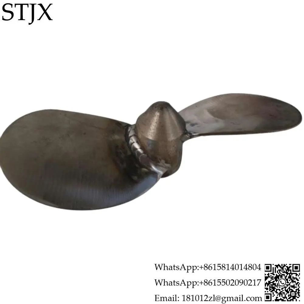 Ship hanging machine propeller three-blade marine propeller stern hanging pulp machine two impeller stainless steel accessories