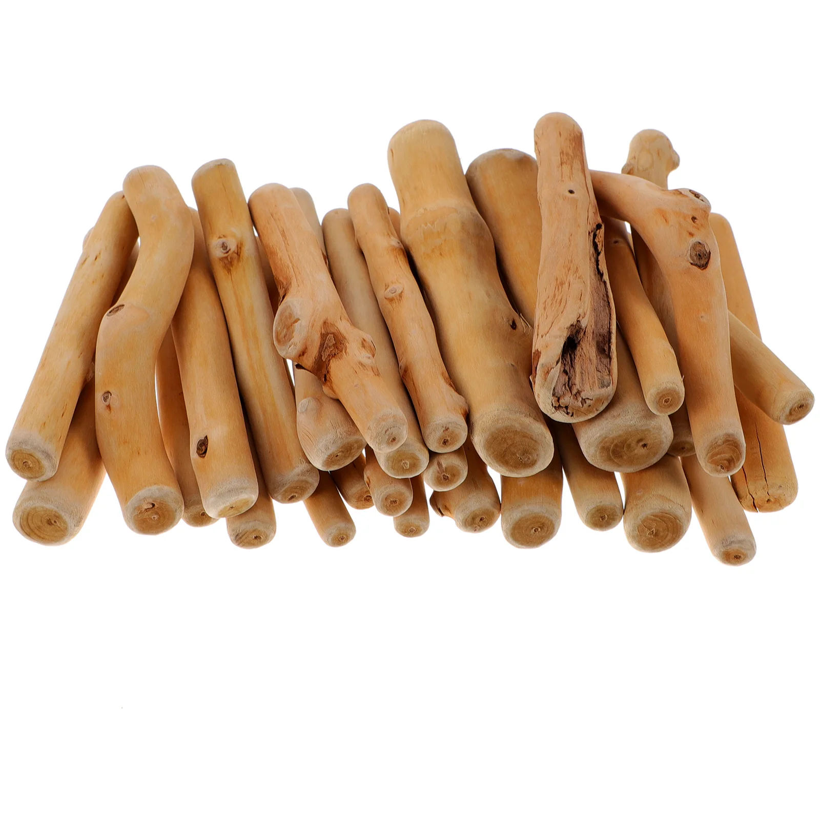 

2 Bags 250g Natural Driftwood Sticks 8cm 10cm Length Craft Supplies Wooden Dowels Photo Props Decorations DIY Projects