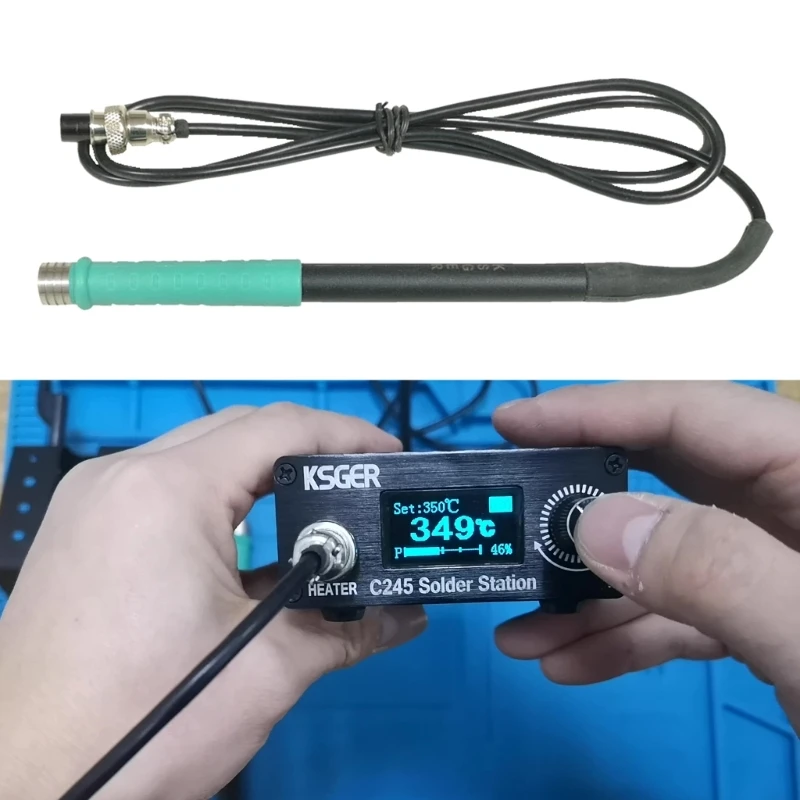 Repair Welding Electric Soldering Iron Handle Welding Tool for JBC C210/C245/c115 Welding Station Replacement CNB-245