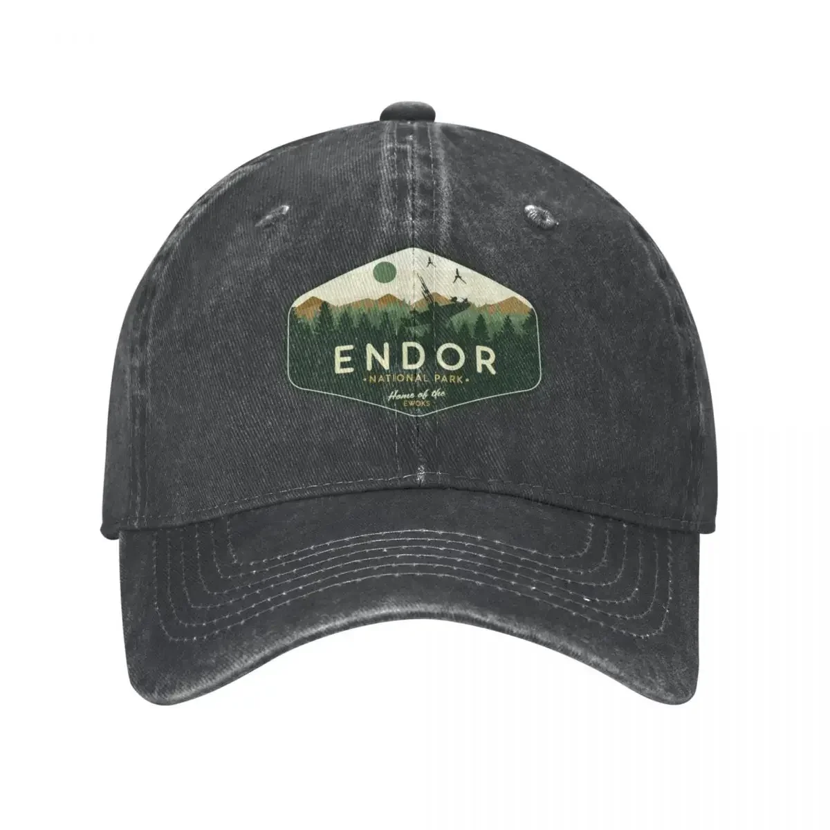 Endor National Park: Home of the Ewoks Cap Cowboy Hat dropshipping icon Golf cap Mountaineering hats man Women's