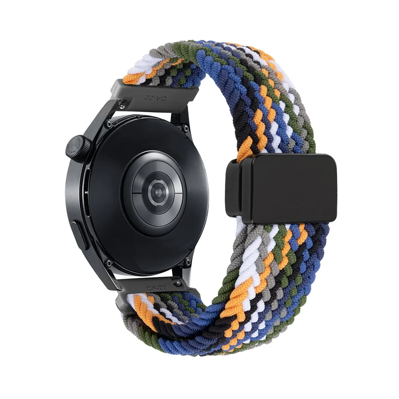 Per Zeblaze VIBE 8 Smart Watch cinturino in nylon fibbia magnetica morbida sportiva donna uomo cinturino pellicola proteggi schermo