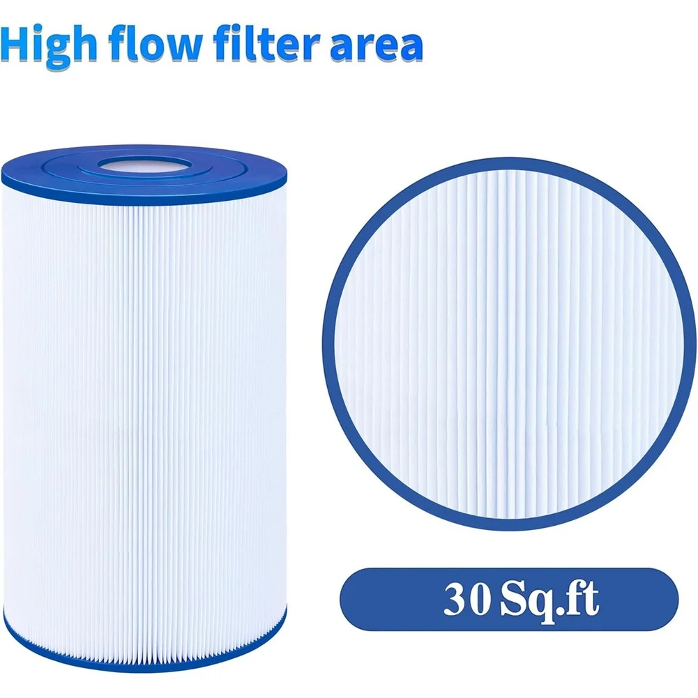Filter Cartridge Replacement Compatible with For C6430 PWK30 FC391 Spa and Pool Units Featuring High Flow 30 Sq Ft Area