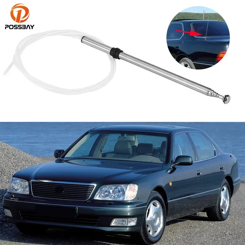 Car Power Antenna Mast FM Radio Signal Aerials for Lexus SC430 SC400 SC300 ES300 GS300 LS400 86337-24080 Auto Replacement