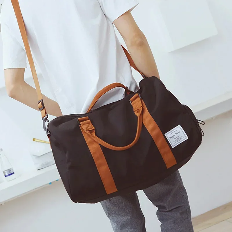 New Travel Bag Large Capacity Men\'s Fintess Gym Bags Hand Luggage Travel Duffle Bags Women Sports Yoga Bags Malas De Viagem