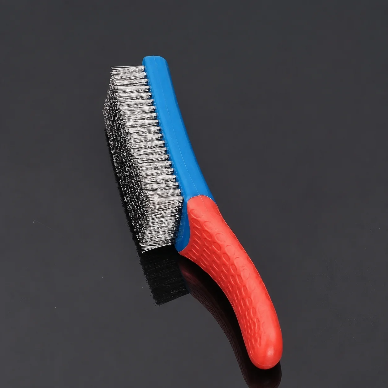 Stainless Steel Wire Brush Heavy Duty Hand Tool for Rust Paint Welding Slag Removal Metal Surface Cleaning