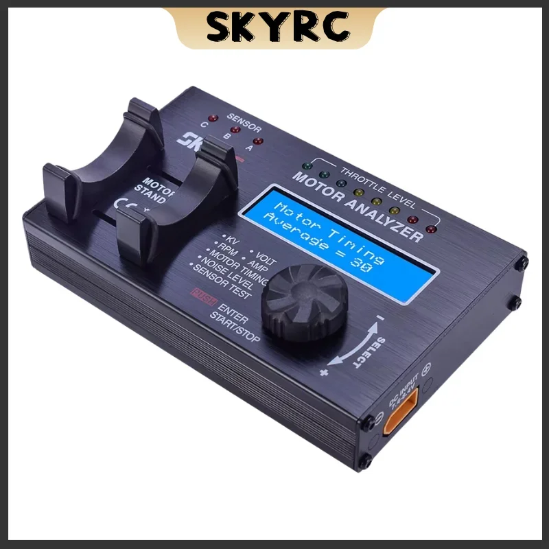 SKYRC Motor Analyzer BL Electric Brushless Motor Analyzer LCD Motor Tester with LCD Display Screen for RC Cars SK-500020