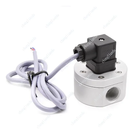 

2 points elliptical gear flowmeter oil flow sensor, Hall aluminum alloy material gas station available