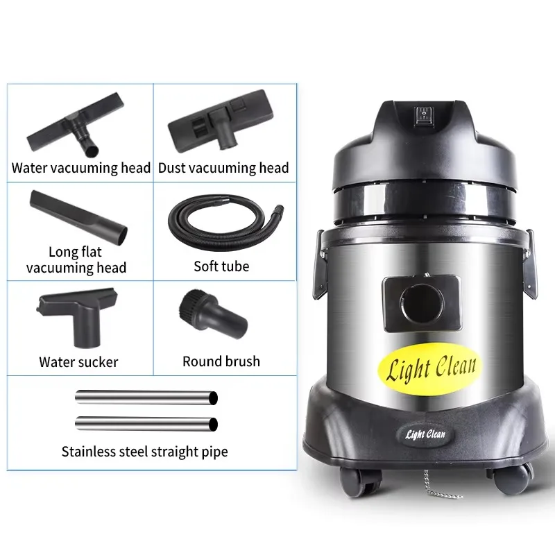 

15L Vacuum Cleaner Household Small Wet and Dry Dual-use Hotel Water Hotel Cleaning Equipment High Power