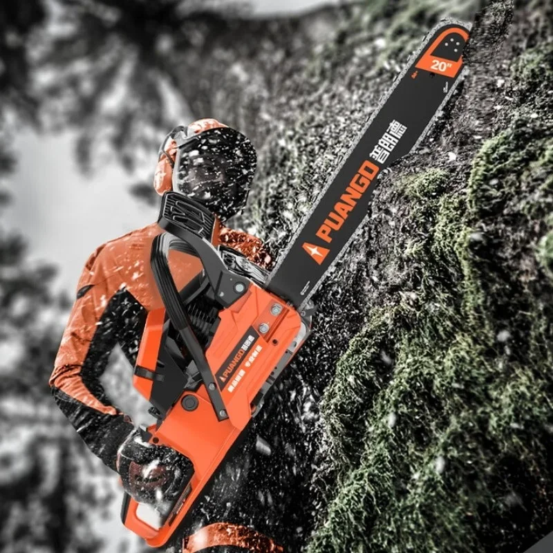 

Professional Logging Chainsaw Easy Start Home Logging Outdoor Saw High Power Tree Cutting 4-Stroke Gasoline Saw