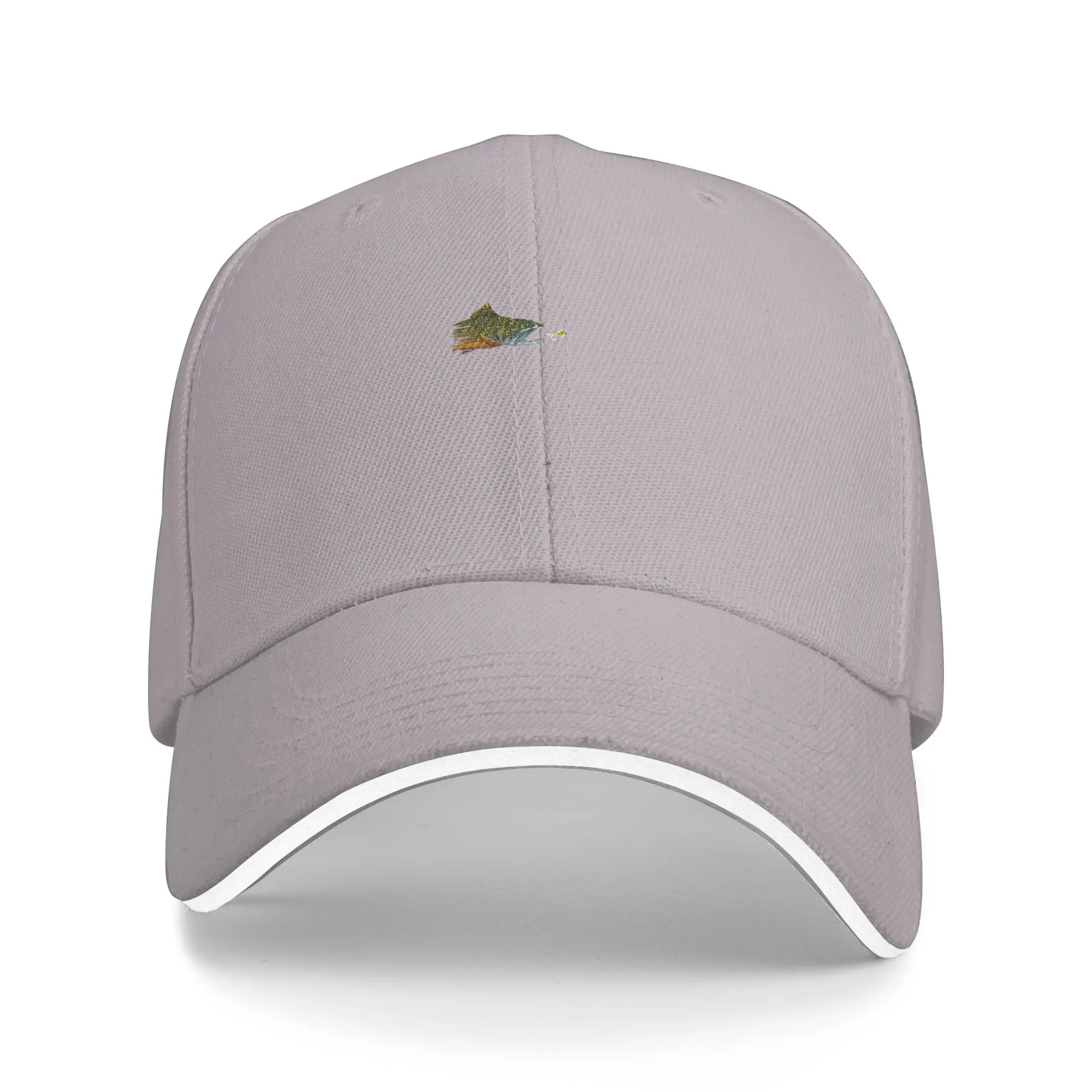 Hot Sale Fly Fishing Brook Trout Dry Fly Tying Fisherman Baseball Cap  Gift Cap Women's  Autumn Trip Cap Women's