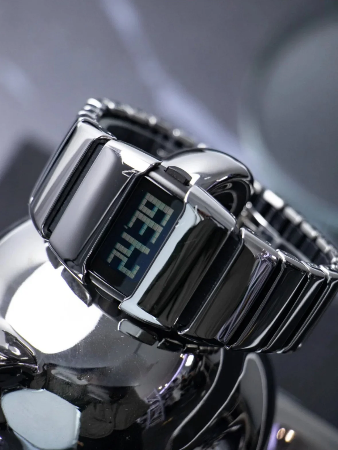 IB DESIGN Unique Metal BENLY Watches Retro-futuristic Watches For Men Punk Fashion Electronic Trendy Stylish Y2K Watches X6000