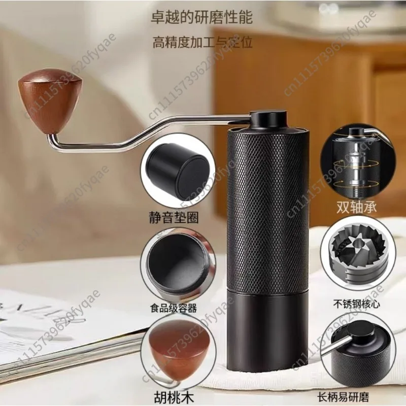 Portable Stainless Steel Coffee Grinder Manual Coffee Machine Hand Grinder Coffee Grinder Seven Star Hand