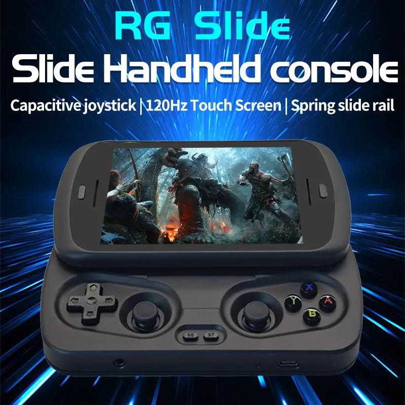 Android slider handheld game console large screen 120HZ high brush touch screen game console