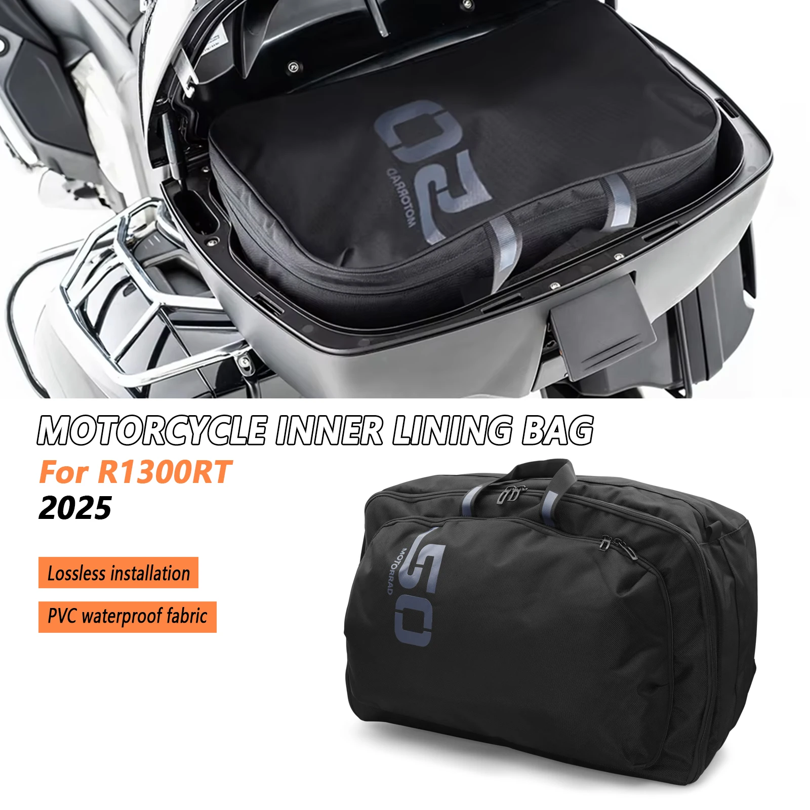 

Внутренняя сумка для BMW R1300RT R1300 RT R 1300 RT 2025, сумка для мотоцикла, сумка для багажника, боковая сумка для багажа, новые аксессуары