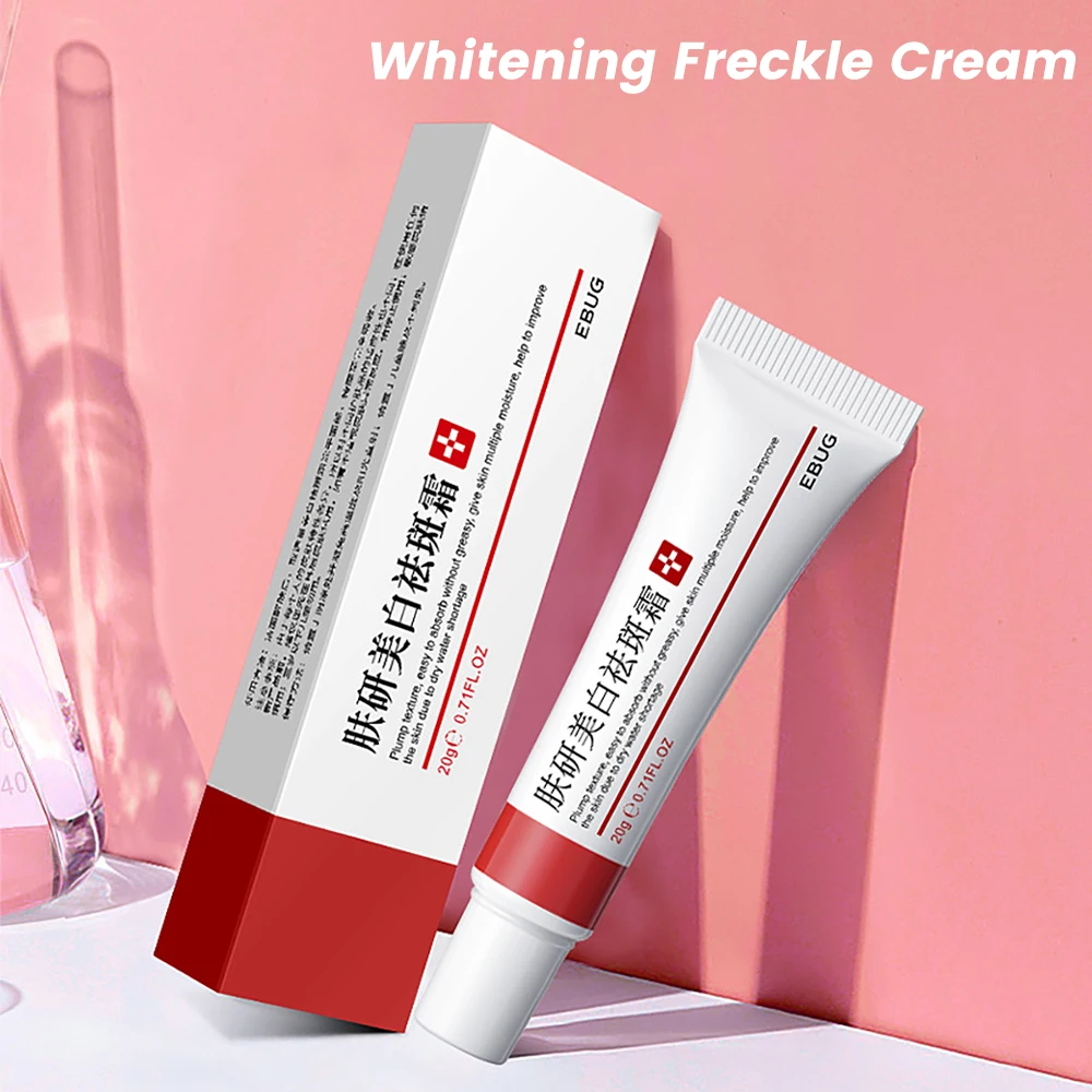 

20g Whitening Freckle Cream Niacinamide Skin Cream Reduces Age Spots Freckles Face Cream Oil Control Anti Acne Cream