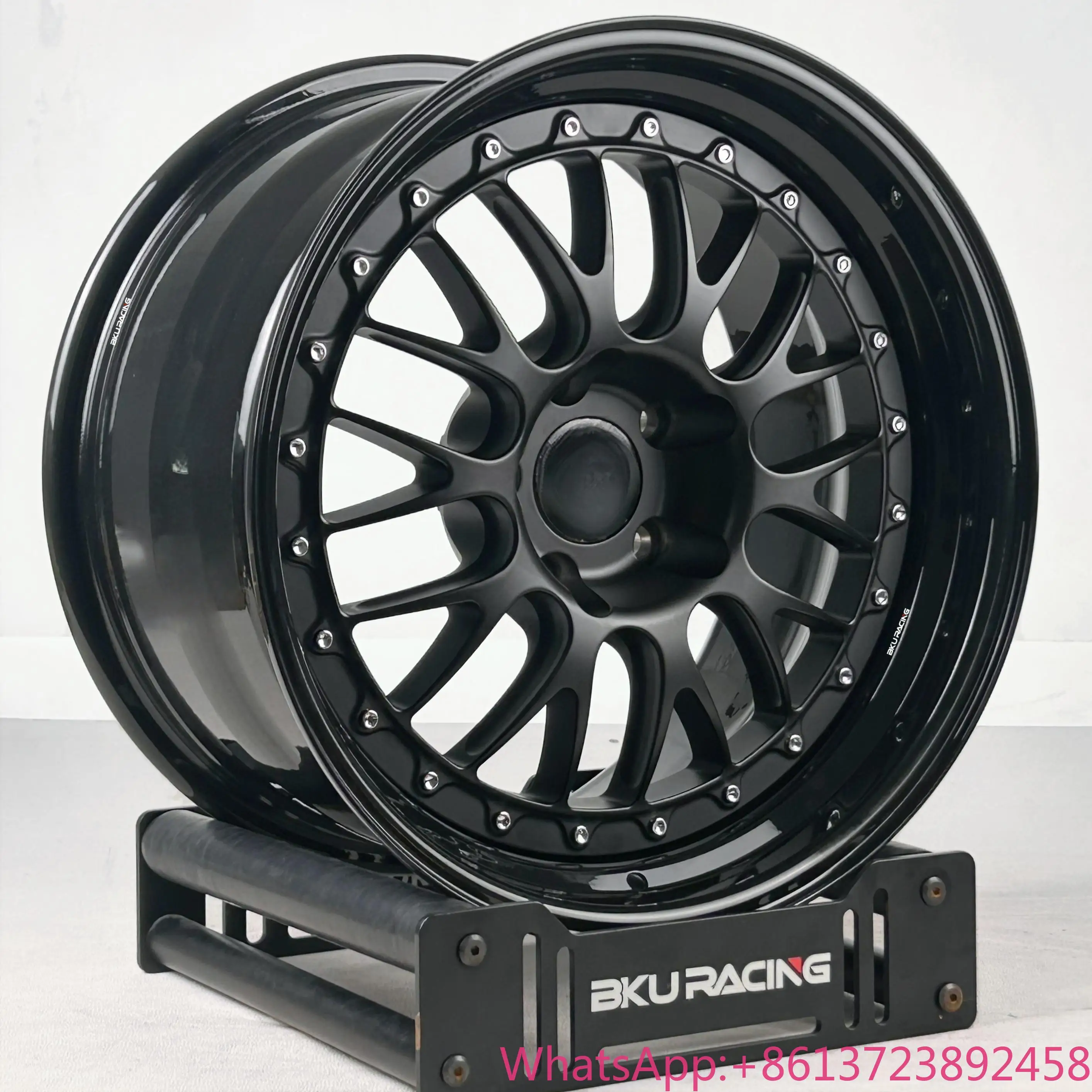 

BKU Two Piece Wheels Forged 5x112 Polished Wheels 19 20 21 Inch Rim for BMW M3 M4 G20 G21 G22 G23 G80 G82 G83 5x112 Alloy Wheel