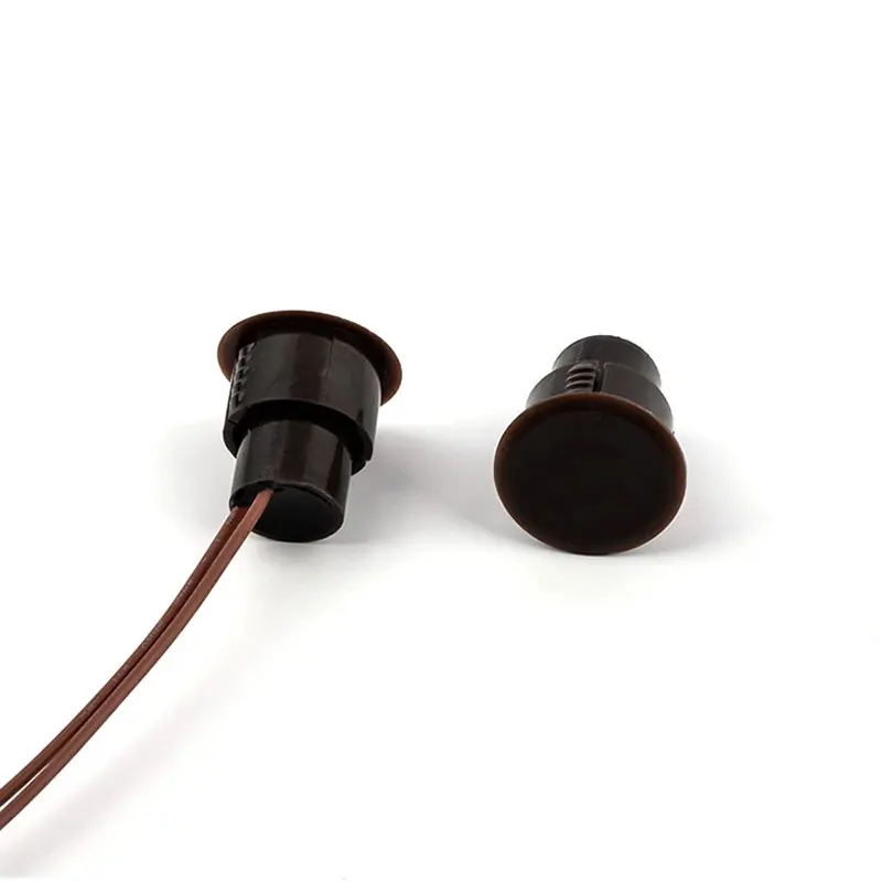 10pcs  Magnetic Sensor Switch Anti fire And Waterproof Cylinder ABS Shell NO/NC/COM Electrical