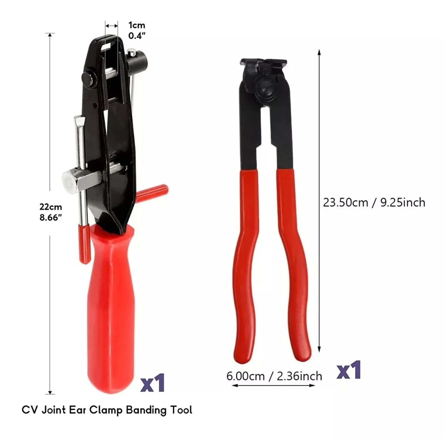 Pliers Installer Homocinetica Mundoherra Clamps 2pcs