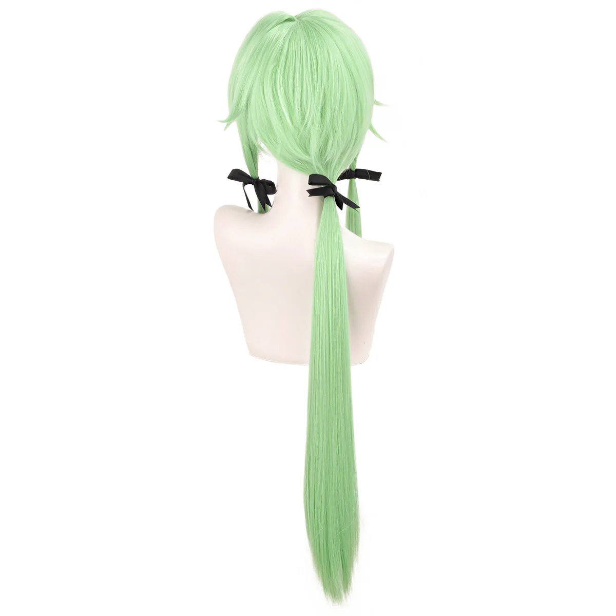 Goblin Slayer High Elf Archer Cosplay Wig Heat Resistant Synthetic Hair Long Green Hair Adjustable Cap Halloween Costume