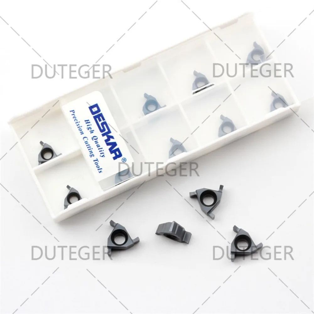 A box of ten CNC flat-mounted shallow grooving turning tools (suitable for Daiska) 11IREL 0.7 LDA external grooving tool pellets