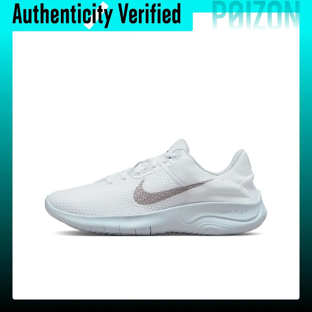 Nike Flex Experience Run 11 Running Shoes Women's Low Top White/Silver DD9283-100