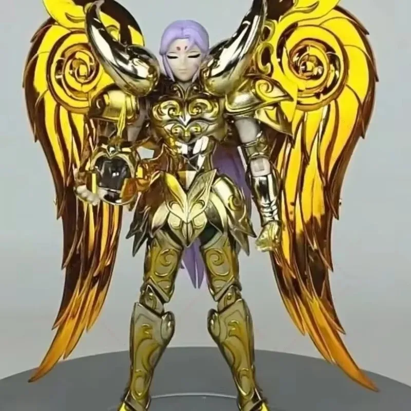 Metal Club/MC Saint Seiya Myth Cloth EX Aries Mu SOG With Totem/Object Gold Knights of the Zodiac Action Figure In Stock