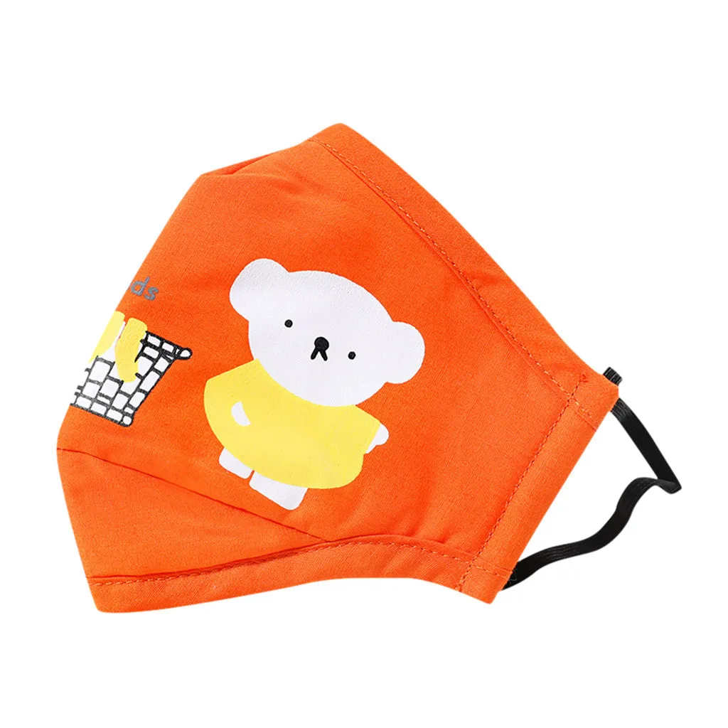 Masque réutilisable en coton pour enfants, sans pression, confortable, adapté aux activités de plein air, à long terme, 1 pièce