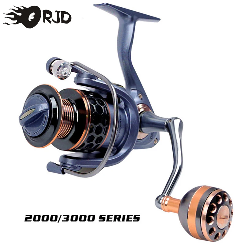 

ORJD Spinning Fishing Reel 1000 Sea Hot Wheel Freshwater Pesca Front Brake System Quality Max Drag 21KG Spool Fishing Coil