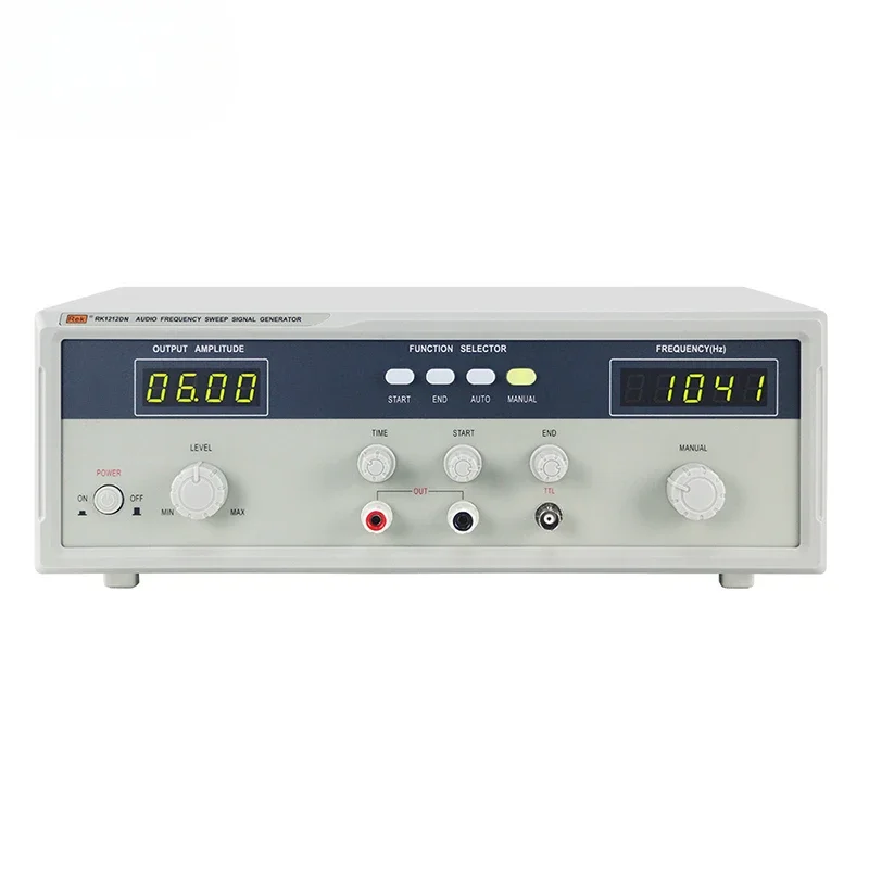 REK RK1212DN Audio Sweep Signal Generator Speaker Tester Frequency Meter 20Hz-20KHz 18Vrms