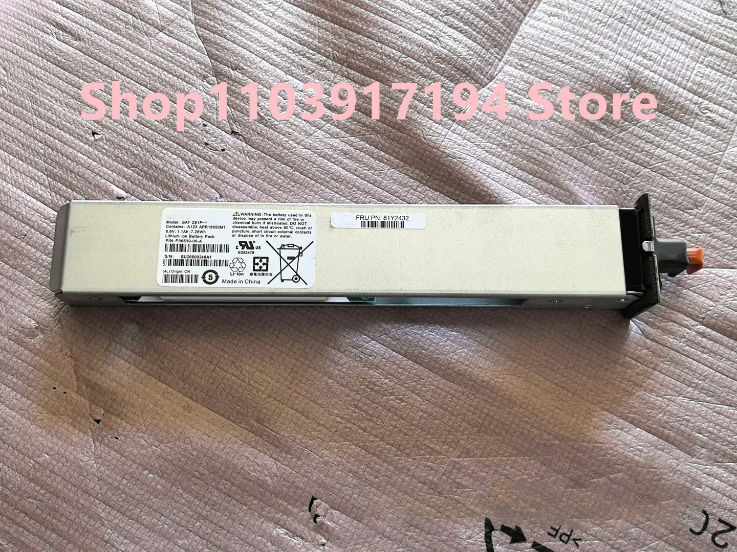 

FOR IBM DS5020 Controller battery BAT 2S1P-1 81Y2432 P36539-06-A