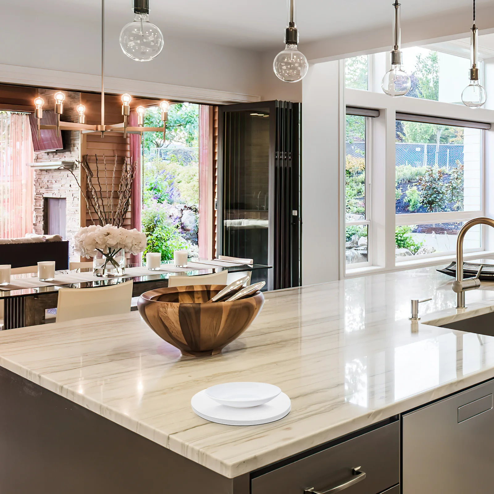 10pcs Dish Storage Protectors Soft Felt Pan Dividers For Stacking Multi-Functional Pot Pan Protector Kitchen Organization Pads