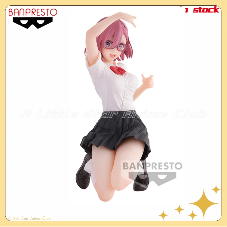 

В наличии оригинальная соблазнительная фигурка BANDAI BANPRESTO 2,5Dimensional Seduction RIRISA AMANO, анимационная фигурка, модель, коллекция игрушек