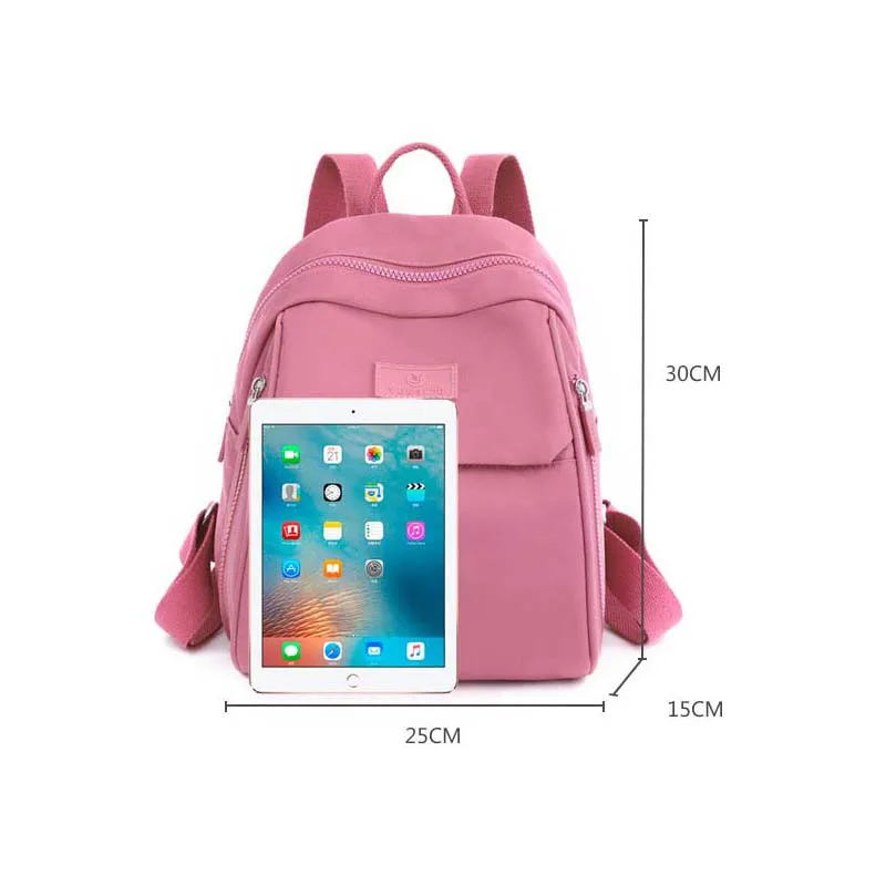 2023 New Summer Women Oxford Backpacks Large Capacity Casual Travel Bags Student School Bags for Teenager Girls Mochila Feminino