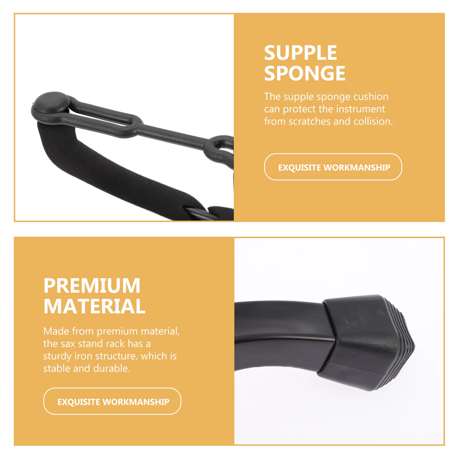 

Saxophone Stand Music Instrument Clarinet Practical Foldable Tenor Bracket Iron Desktop Professional