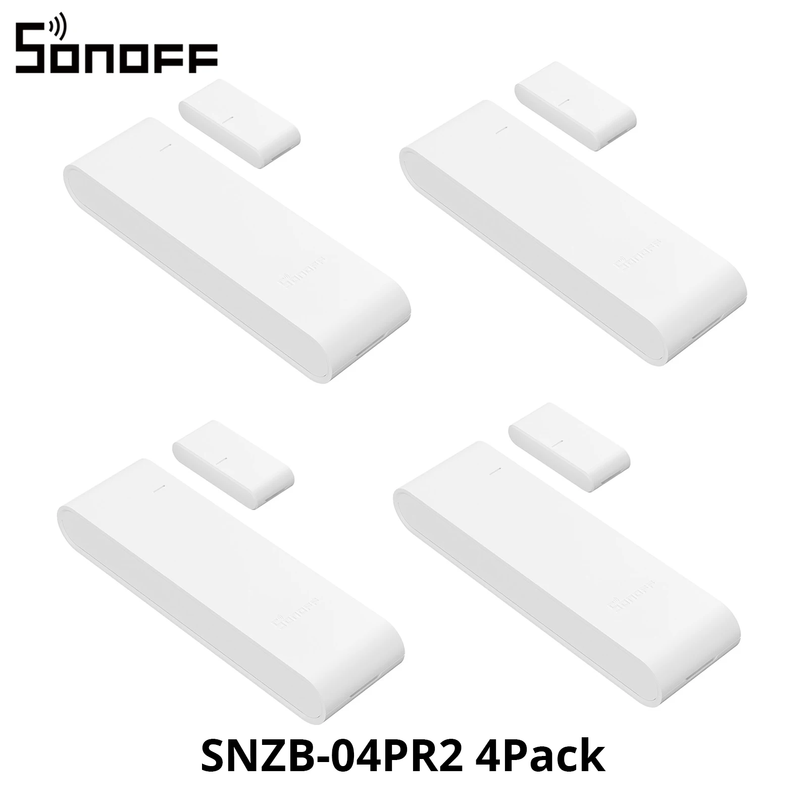 SONOFF SNZB-04PR2 SenseGuard DW Gen2 Zigbee deur-/raamsensor Actieve beveiliging met sabotage-alarmen App-bewaking via ZBBridge-P