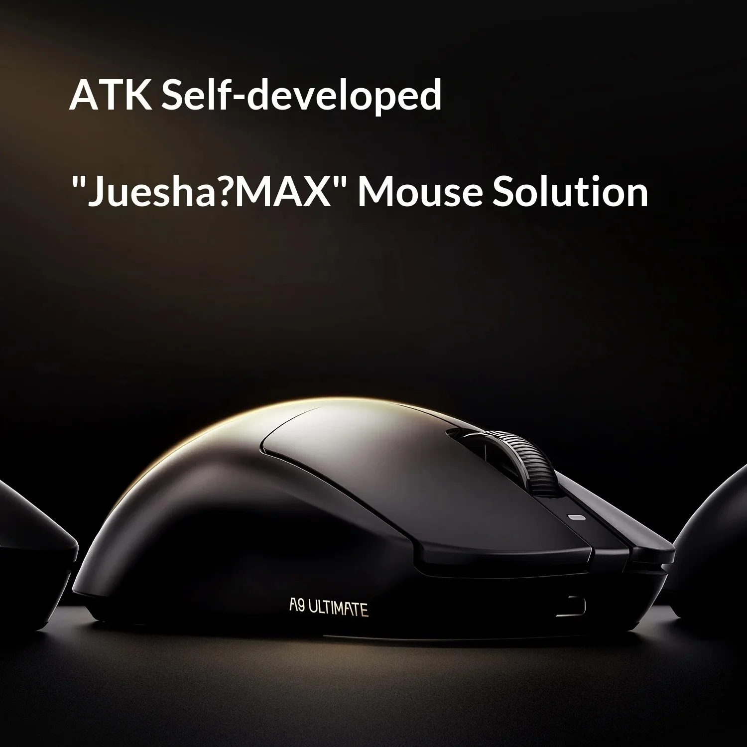 ATK A9 Air Ultimate Tri-Model Wireless Gaming Mouse Dual 8KHz 42000DPI 750IPS PAW3950UItra Lightweight Ergonomic E-sports Custom
