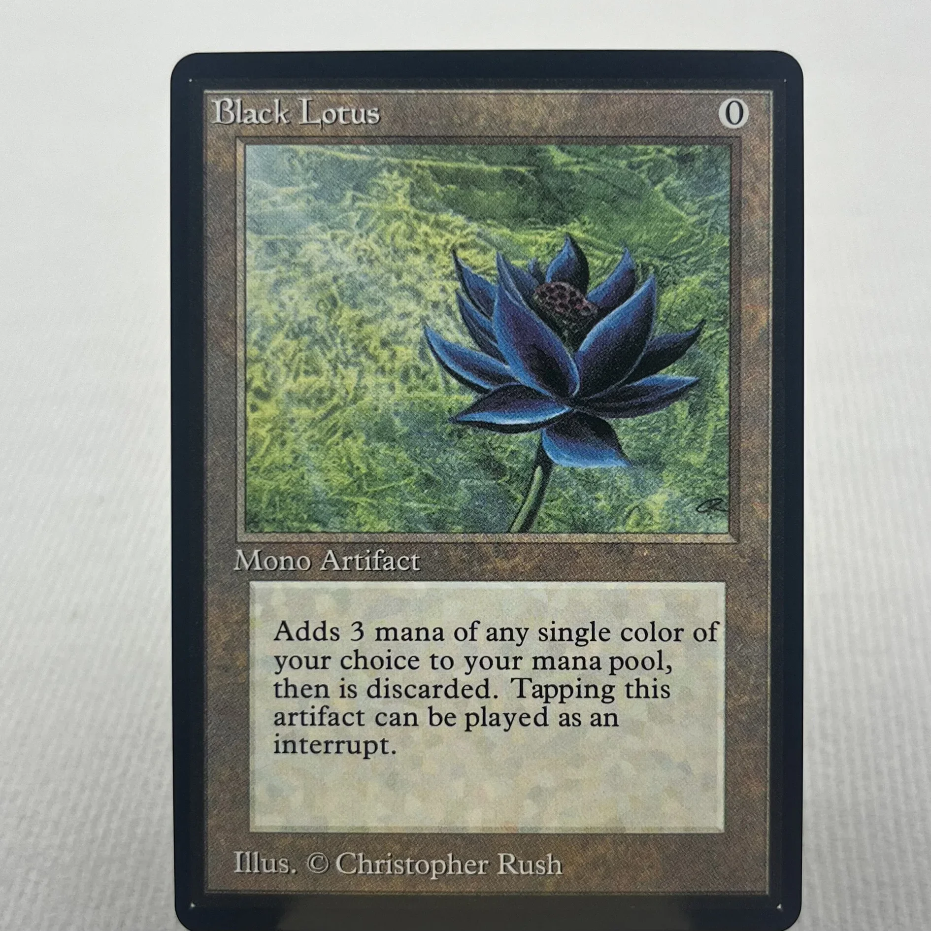 Beta NORMAL2-Ⅰ02 Tcg cards German Black Core black lotus Ice Storm kudzu Llanowar Elves Natural Selection regrowth