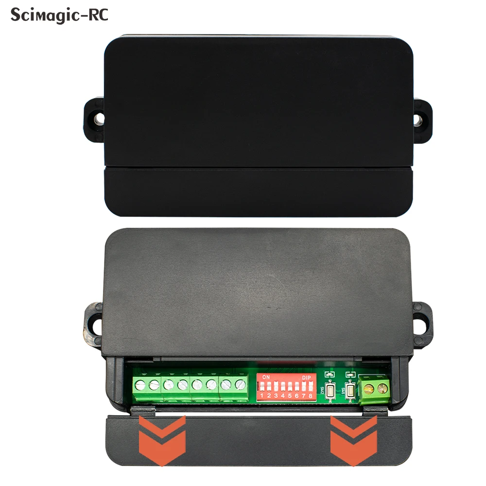 Garage Receiver 433.92mhz For Superlift Avanti HERCULIFT Doorworks MERLIN Steeline ZT07 433MHz Remote Control 2CH Relay Module