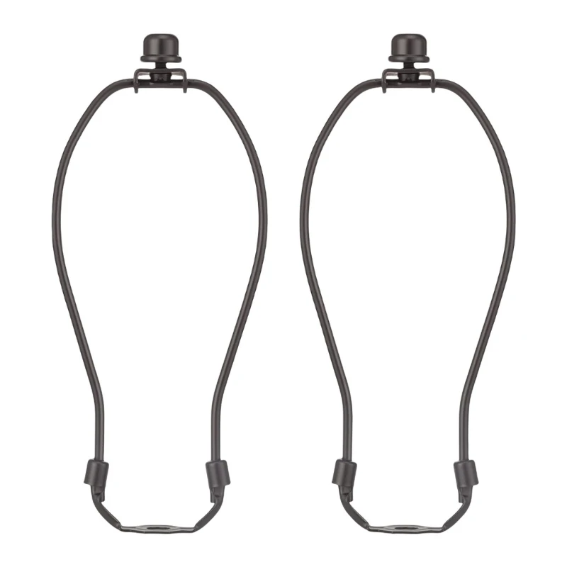 

Pack of 2 Lamp Shade Harp Holder Support Bracket Set Lamp Part Light Accessory Hardware Texture for E26 Light Bases